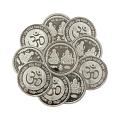 Ganesha Lakshmi /Laxmi Pure Silver (999) 10 Gram Coin (Pack of 10 Coins)